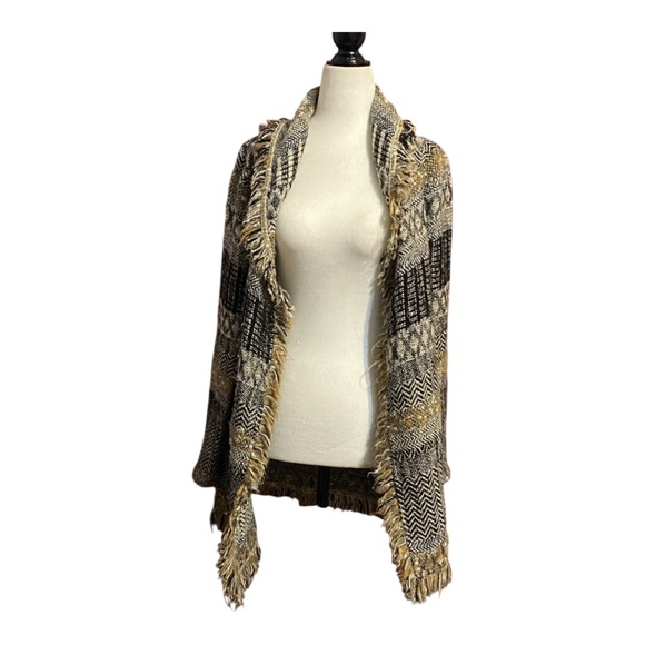 Lucky brand wool blend shrug. Sz S - Picture 3 of 16